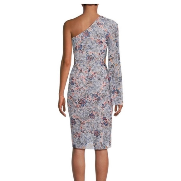 CALYPSO DRESS IN FEATHERED FLORAL MISA LOS ANGELES - Picture 5 of 5